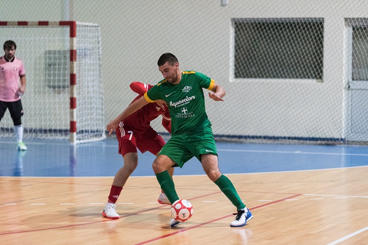 Vodeći topnik lige - Franjo Matković (Foto Futsal Pula)